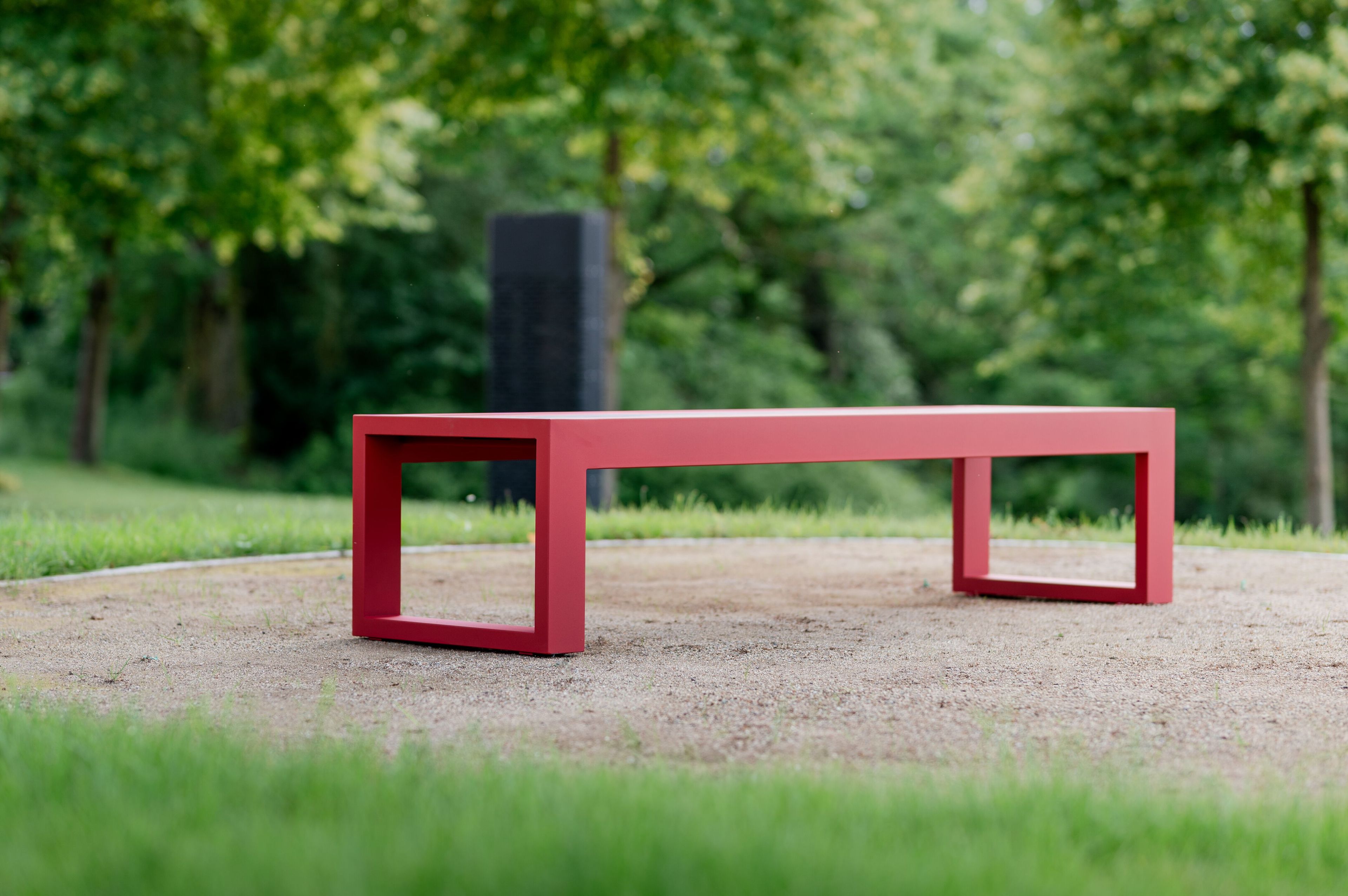 Скамья из нержавеющей стали со встроенным освещением BENKERT BANKE Sicorum ARCH-00030900 - Вид №6