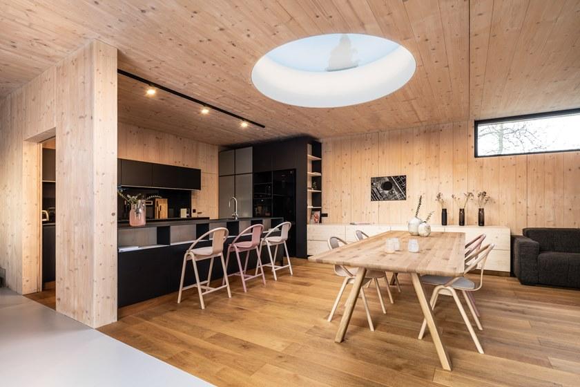 TON Высокий табурет со встроенной подушкой Again 313 006 - Вид №6