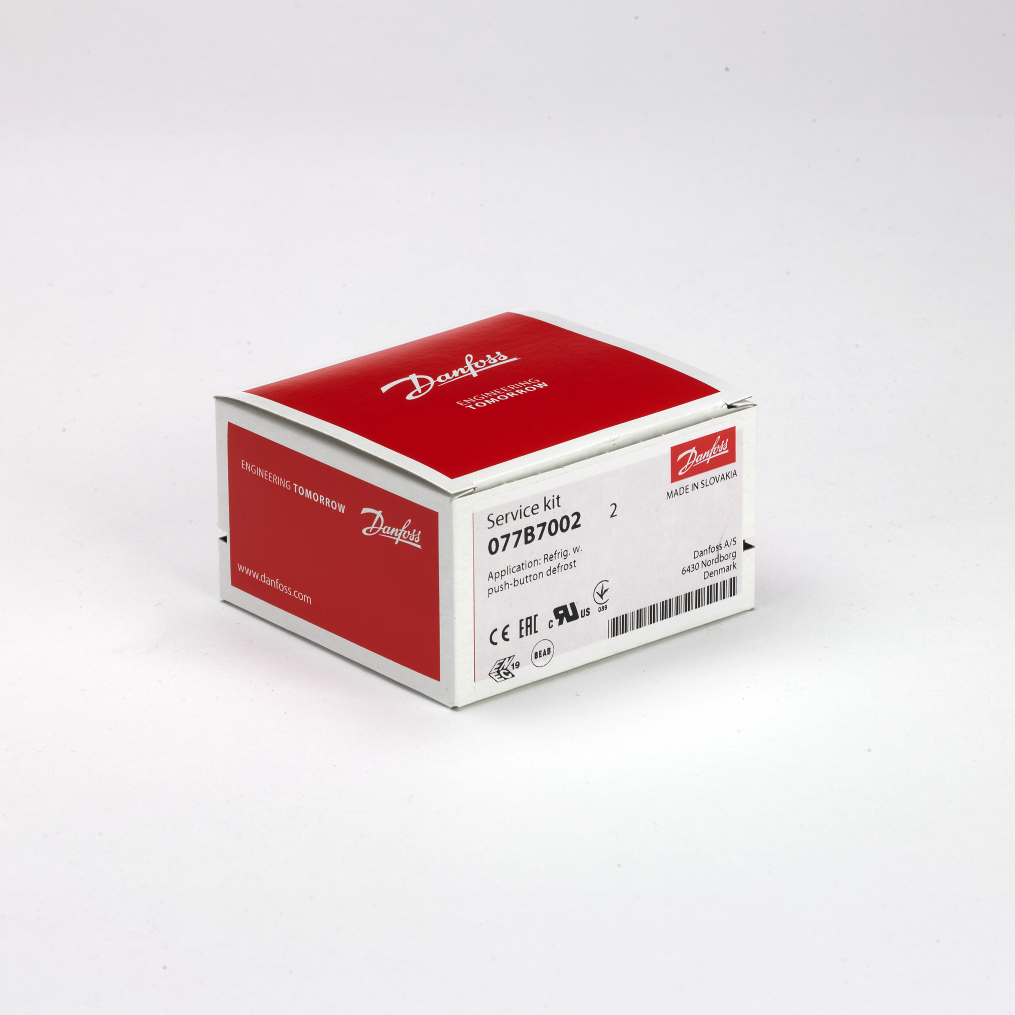 Danfoss Сервисные термостаты бытового и торгового применения 077B SERVICE THERMOSTAT NO. 1 077B7001  - Вид №5