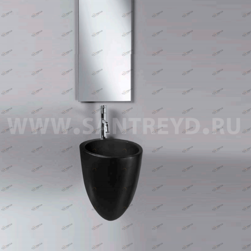 L313T0R1V1.104 Подвесная раковина настенная овальная A. e T. Italia IDEA белая AeT ITALIA