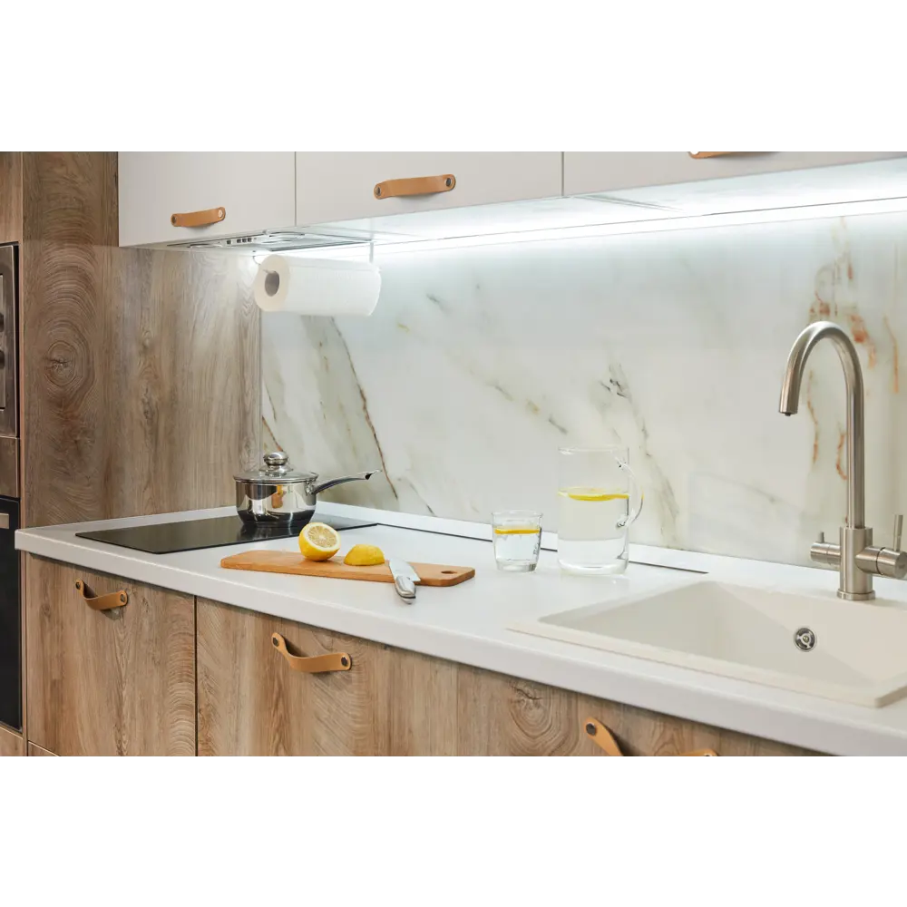 Фасад кухонный DELINIA ID София белый матовый 44.7×76.5 см 82010126 STLM-0869279 - Вид №7