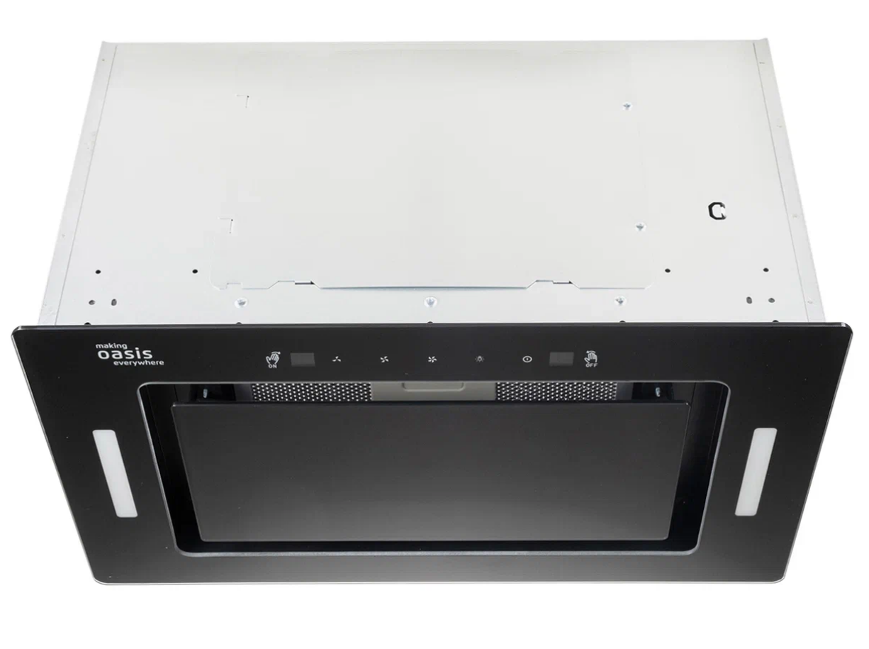 9162403 Вытяжка полновстраиваемая Оasis UD-60BG черный/черный OASIS STDN-0000001 - Вид №4