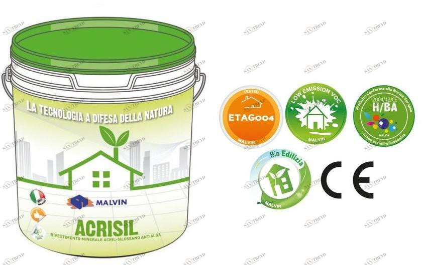 malvin Акрилово-силоксановое минеральное покрытие против водорослей sun-id-1377906