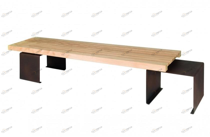 Euroform W Деревянная скамейка без спинки  387 