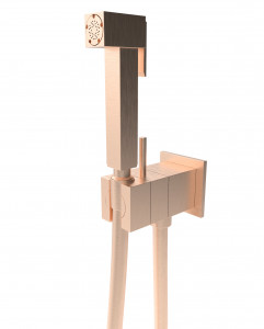 KSPAQ101-09RS Гигиенический душ со смесителем , брошированная медь Graffio Namir