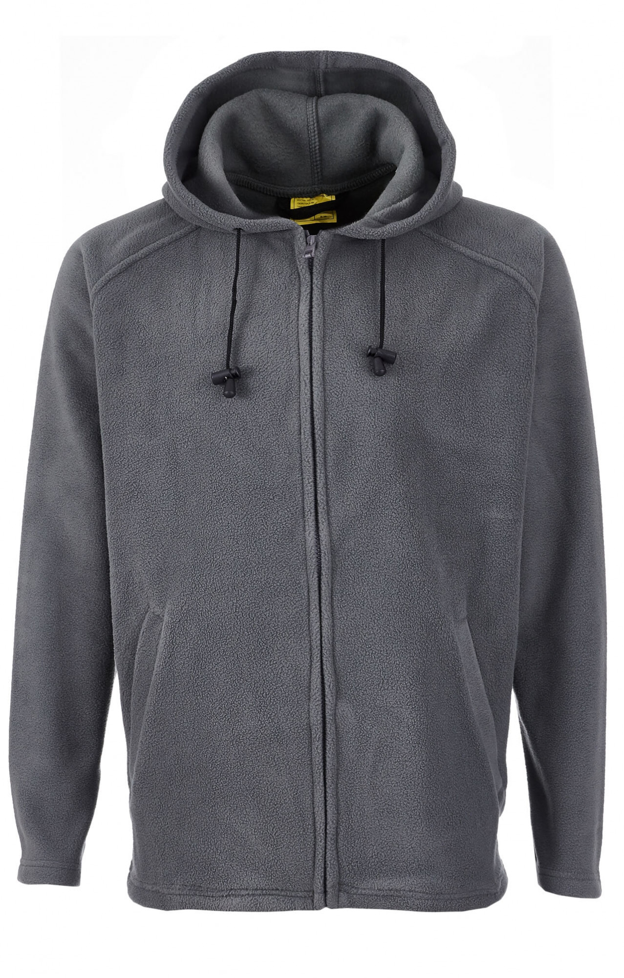 61252 Толстовка флисовая с капюшоном темно-серая  Одежда для промоакций  размер 60-62/182-188 Спецодежда 