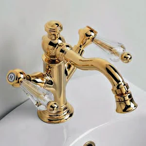 Смеситель для биде на 1 отв. SMBD-CC-xx Eurodesign Crystal