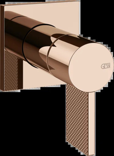 Отдельный контроль 73609 030 Gessi Inverso МЕДЬ PVD