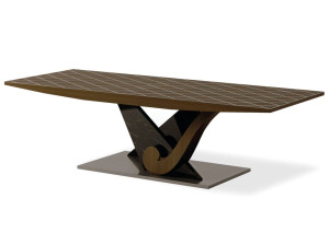 Прямоугольный стол из массива дерева