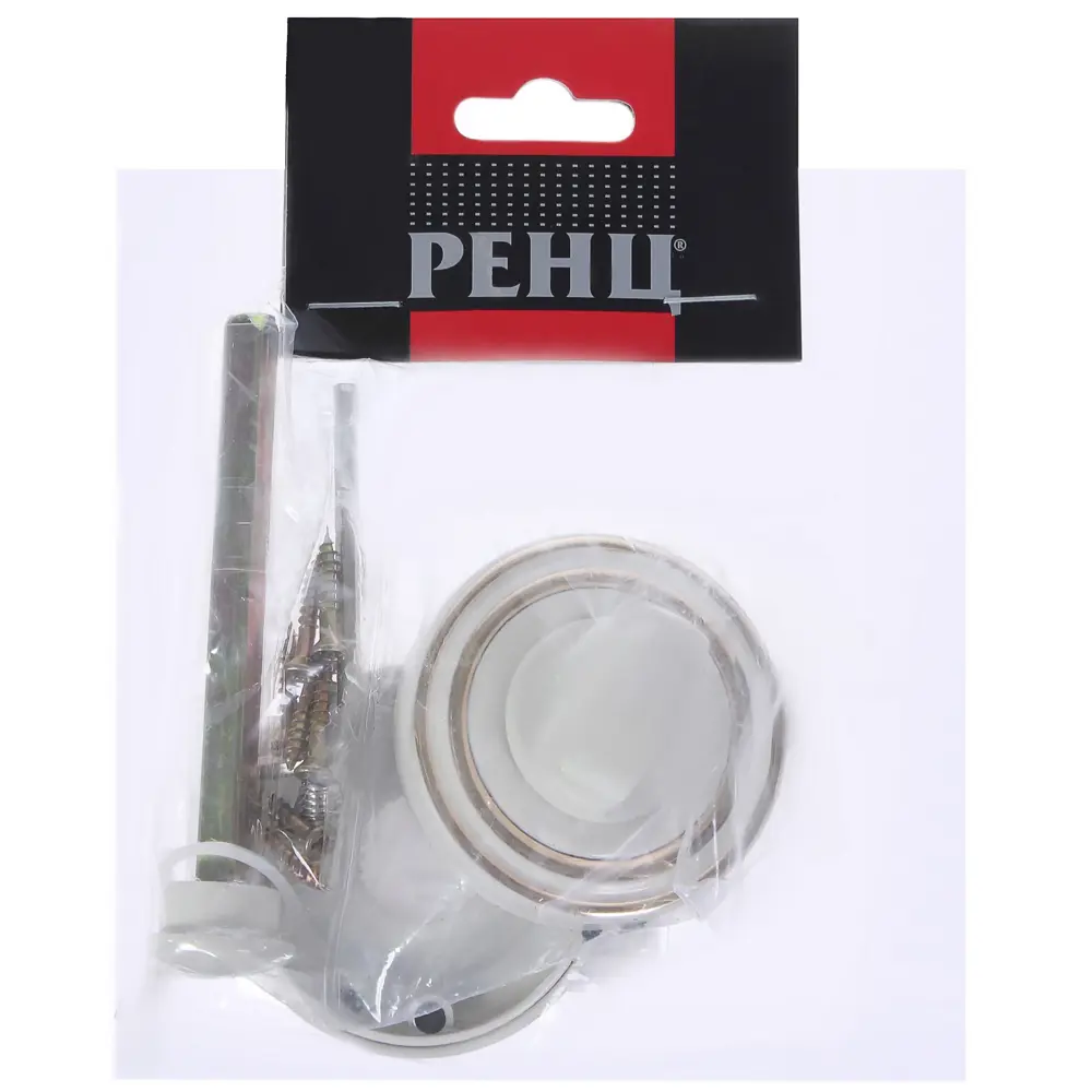 Завертка к ручкам RENZ BIG цвет белый/глянцевое золото STLM-2117387 - Вид №3