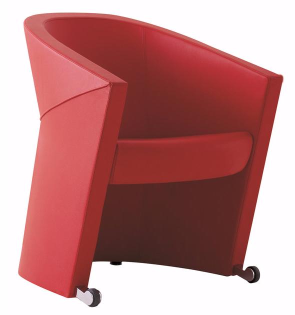 Luxy Мягкое кресло с подлокотниками на колесиках Arrow 610 - Вид №1