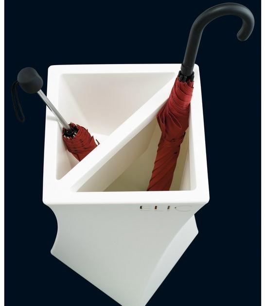 Inday Подставка для зонтов из полиэтилена с двумя отделениями Elic sun-id-1407386 - Вид №1