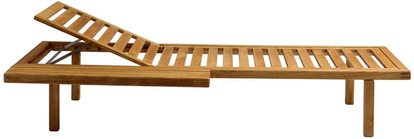 TRIBÙ Садовая кушетка из тикового дерева Vis à vis 01740 - Вид №1