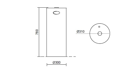 Стальная стойка для мусора для разряженных батарей Studio Città BATTERIES ARCH-00067479 - Вид №2
