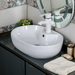 Накладная раковина melana mln-7734