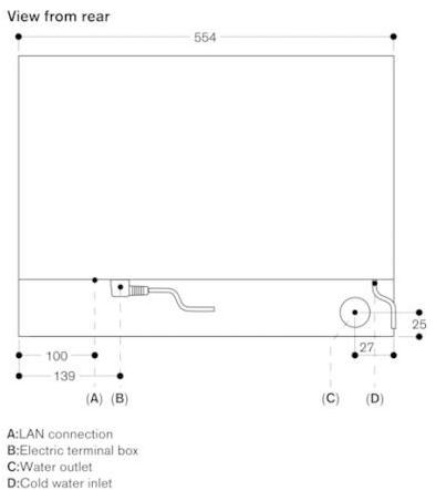Gaggenau Комбинированная стеклянная печь Serie 200 Bsp261131  - Вид №3