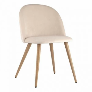 Стул с мягкой обивкой кремовый "Лион" STOOL GROUP ДИЗАЙНЕРСКИЕ 00-3881986 Бежевый