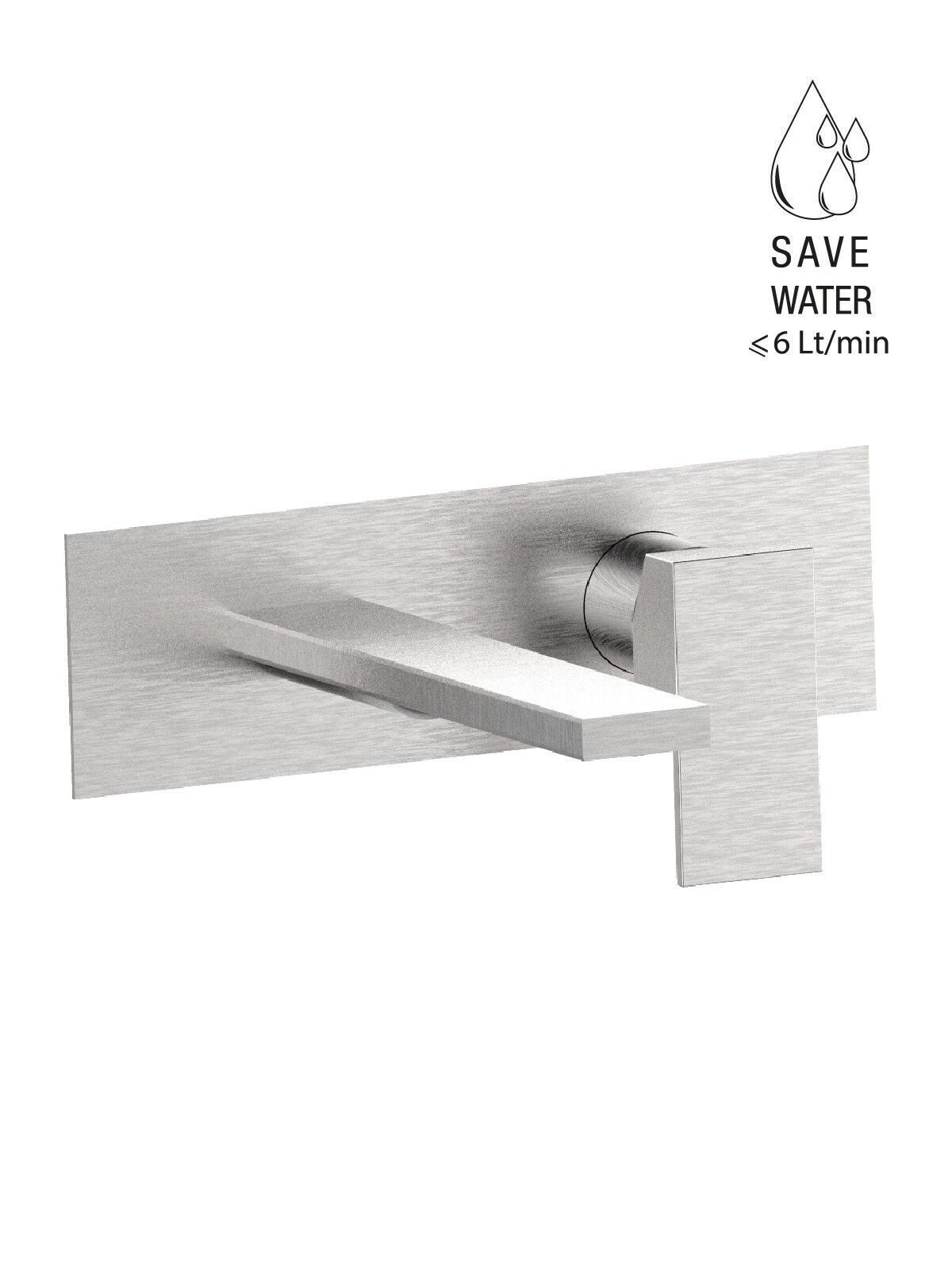 Настенный смеситель для раковины с пластиной без слива Rubinetterie Frattini Vita Due ARCH-00054452 - Вид №43