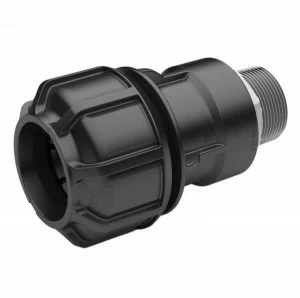 SANIT 72109302040 Присоединительный фитинг, имеющий коническую наружную резьбу из латуни