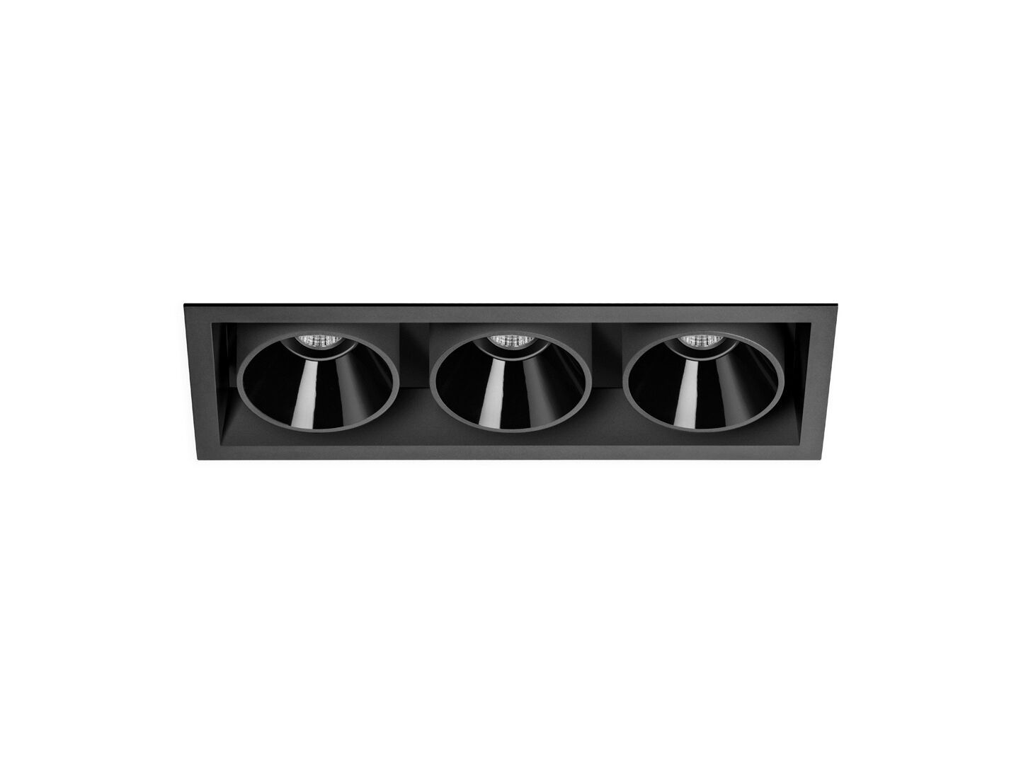 Несколько алюминиевых светодиодных утопленных прожекторов Arkoslight Black Foster ARCH-00045056 - Вид №1