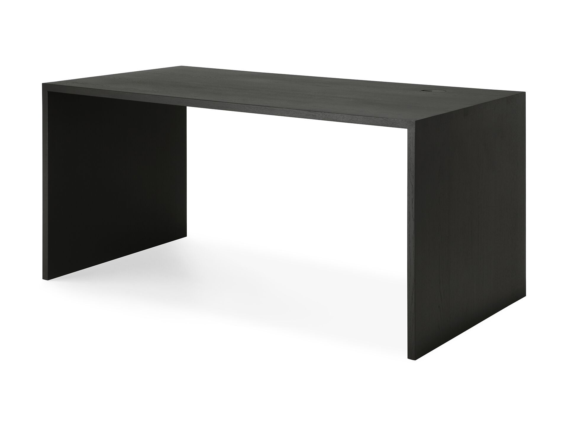 Дубовый стол с системой кабельной втулки Ethnicraft U ARCH-00050782 - Вид №2