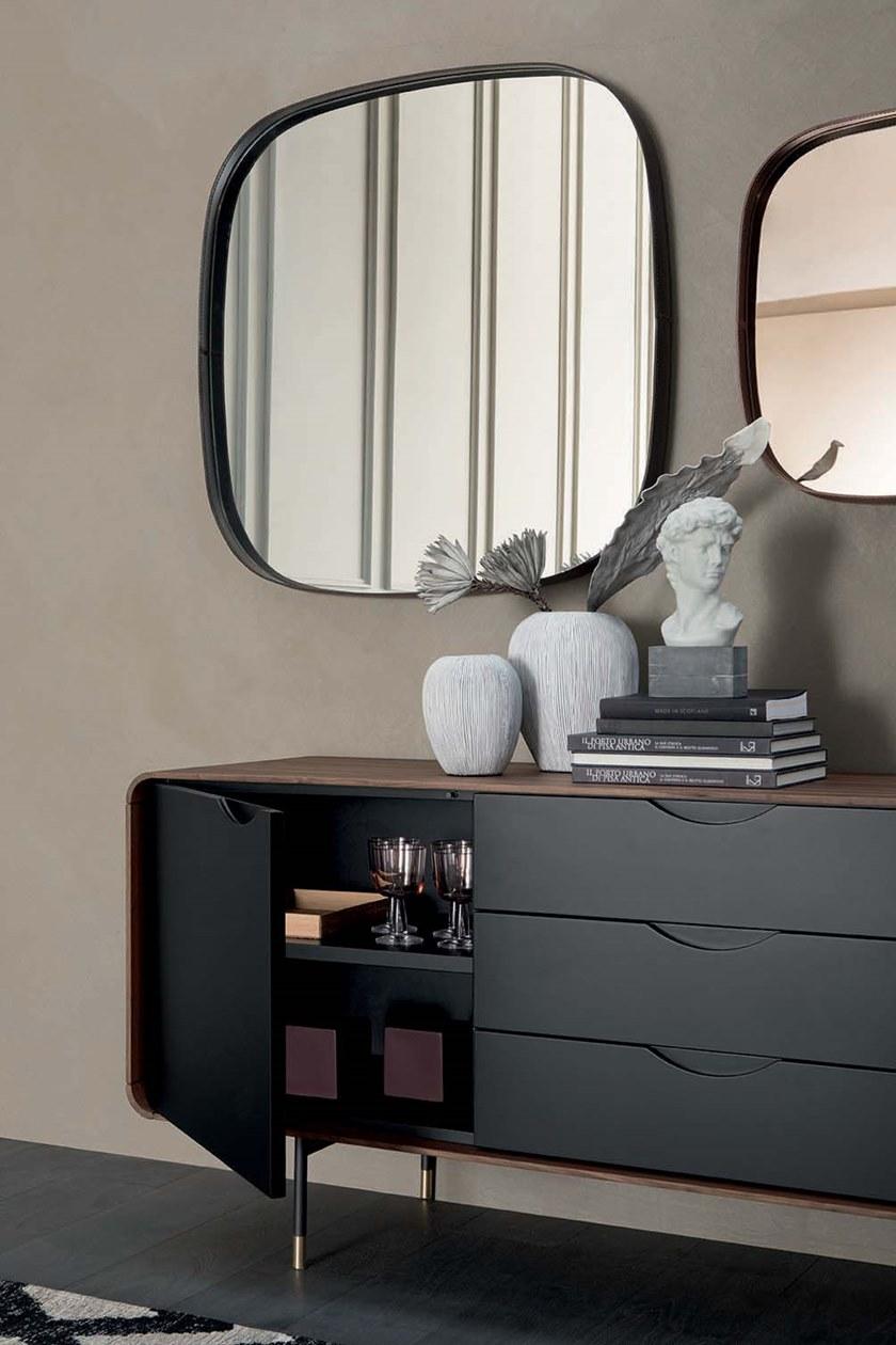 Tonin Casa Буфет из лакированного ореха с ящиками Opera T8646 - Вид №2