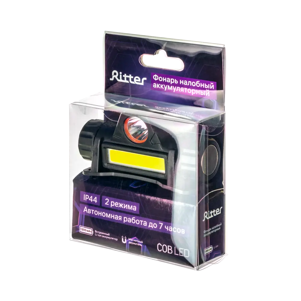 Налобный фонарь Ritter с регулируемой яркостью и эргономичной посадкой 88958388 STLM-1109496 - Вид №11