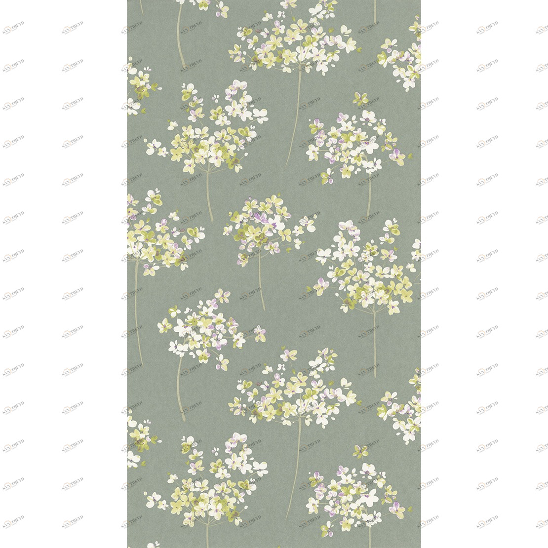 Рулон обоев FLORESCENCE FLRE82337337. Основа нетканый материал Casadeco