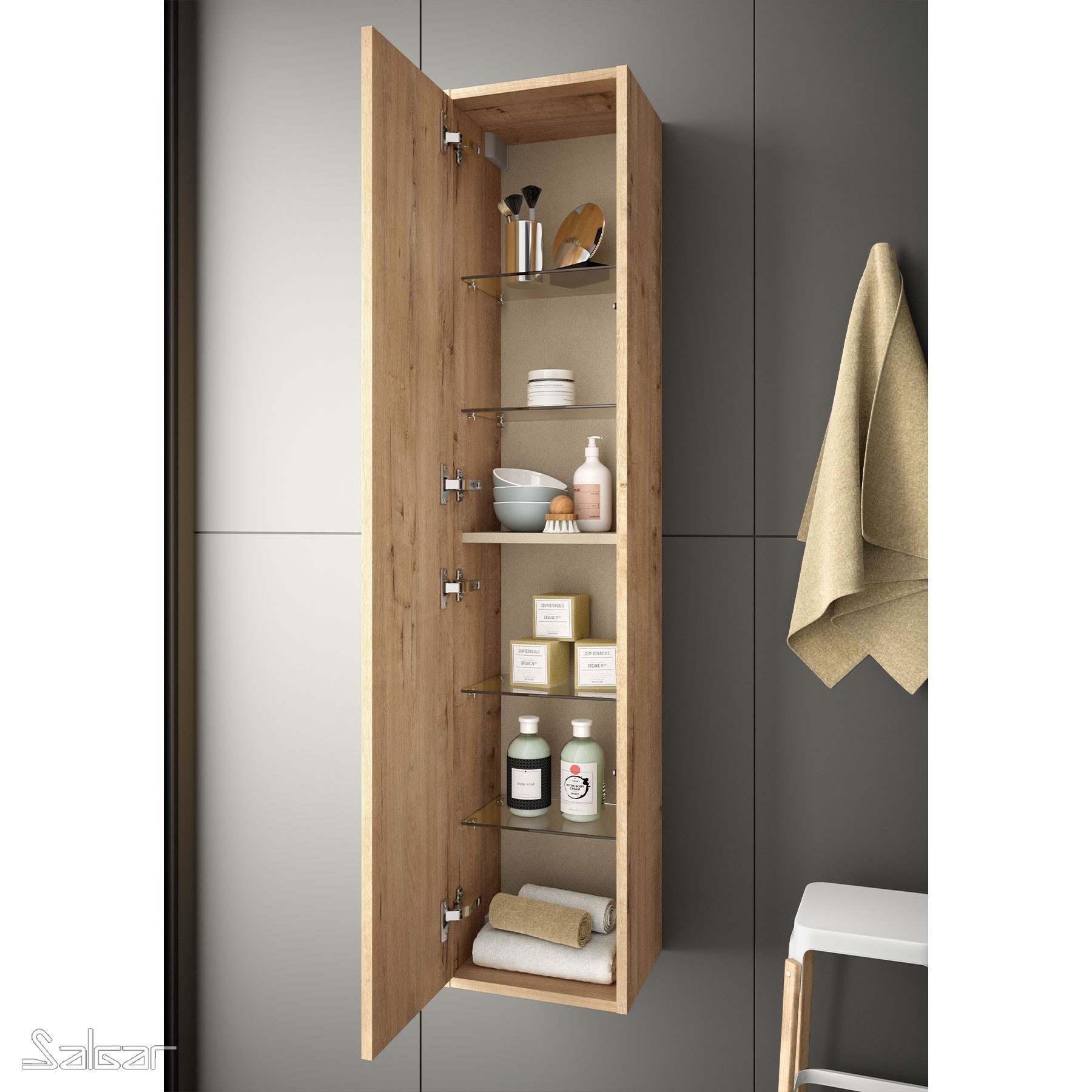 84961 SALGAR Колонна ATTILA OSTIPPO OAK Робл Остиппо - Вид №1