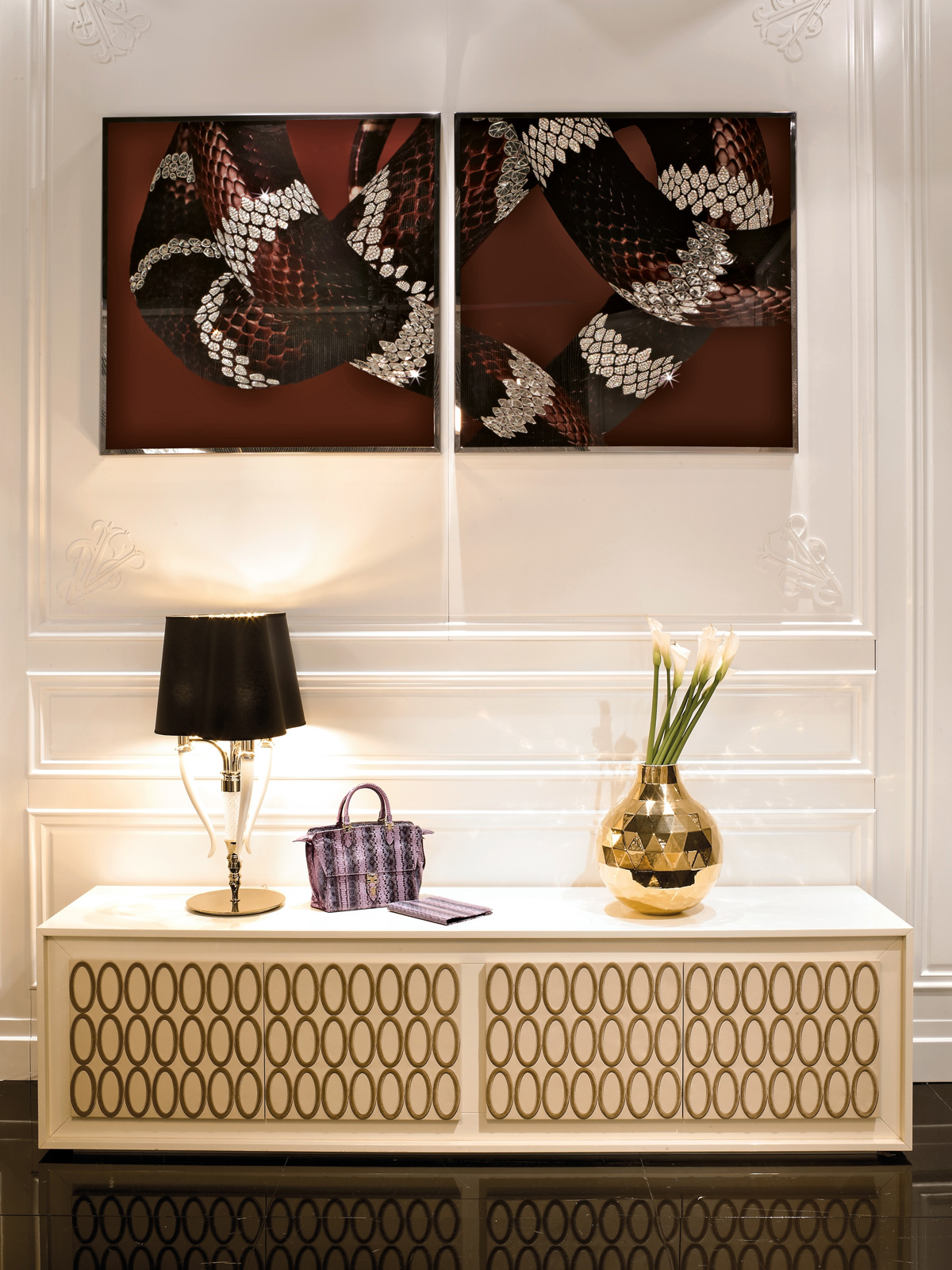 Serpenti Смешанная техника Visionnaire  - Вид №5