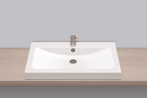 3206200400 Надставная раковина, ab.r800h, белая, для простого ухода Alape серия R