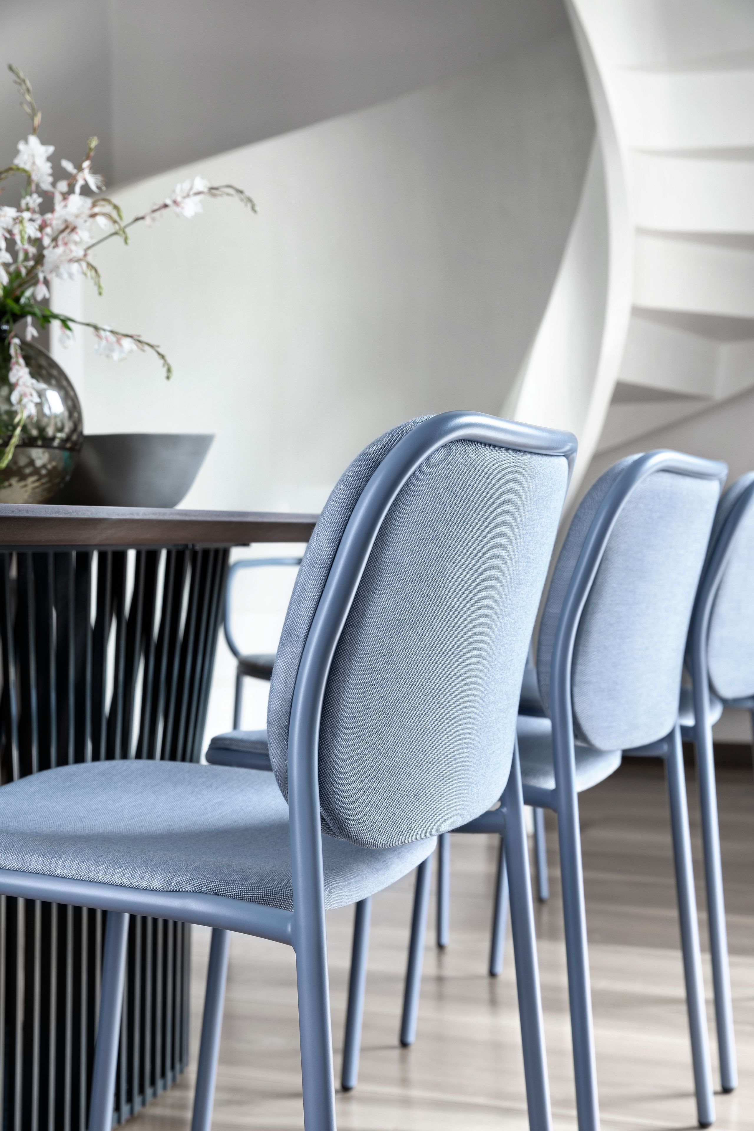 Мягкий стул из ткани TrabA' Metis ARCH-00018048 - Вид №3