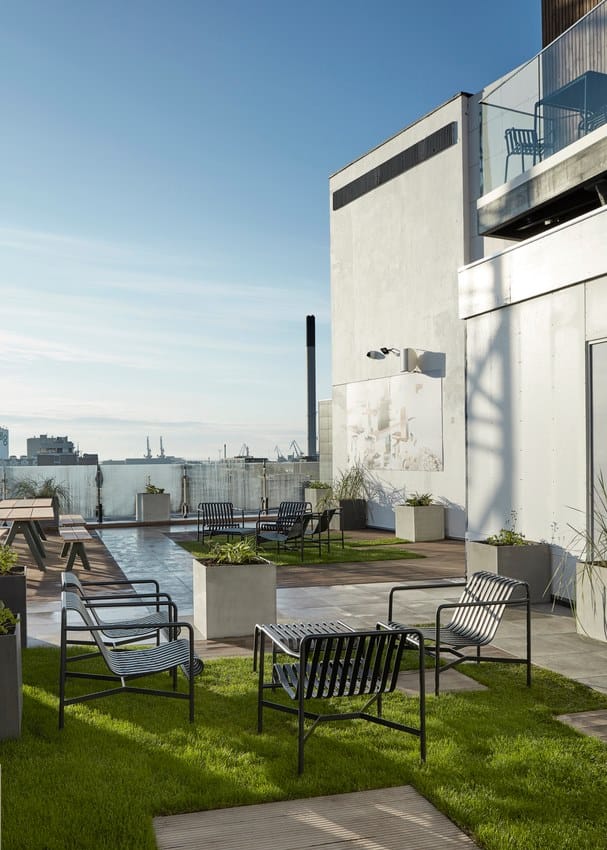 Стальное садовое кресло с подлокотниками Hay Палисад ARCH-00128999 - Вид №31