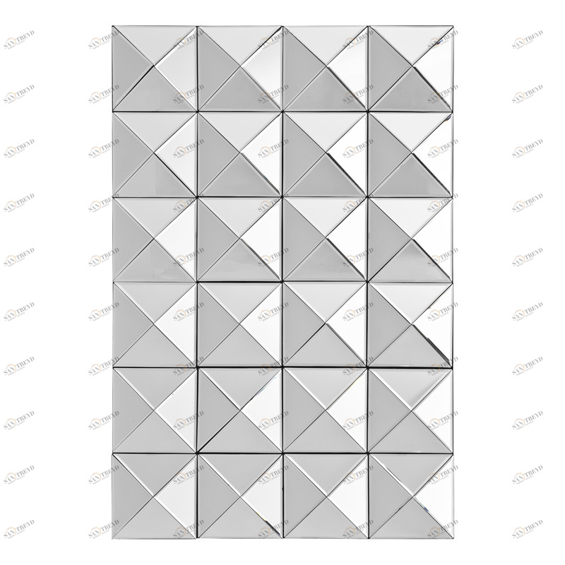 Зеркало прямоугольное с рельефной поверхностью Conran от Eichholtz EICHHOLTZ ДИЗАЙНЕРСКИЕ 247144 Зеркальный 