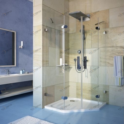 Душевая кабина 70x70 GK-002 стекло прозрачное GUTEWETTER LUX FESTT 70X70GK002