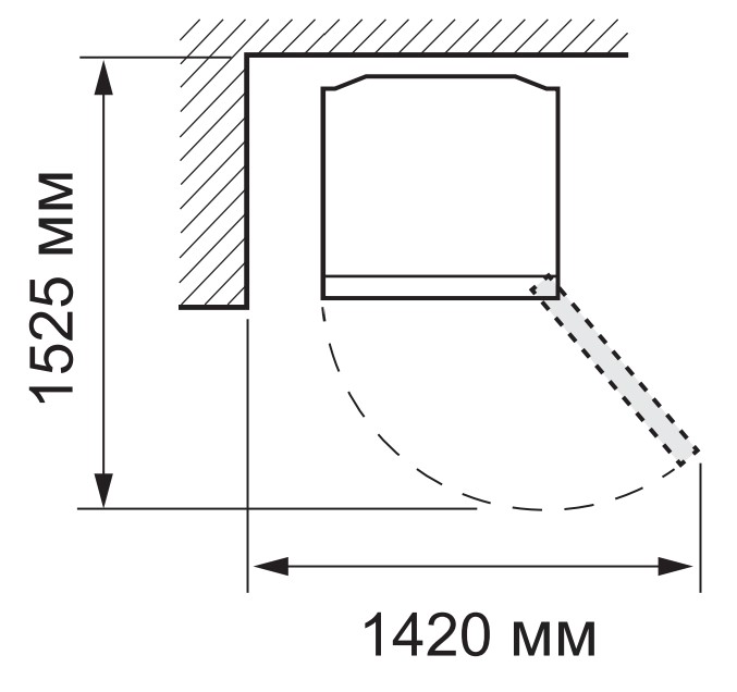 1104643 Холодильник с морозильником   Sharp SJXP59PGRD черный STDN-0046263 - Вид №8