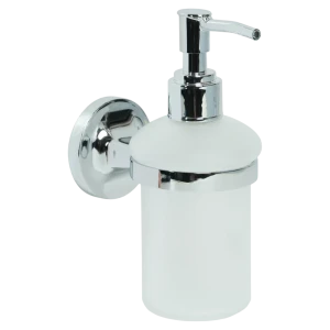 VIDAGE Ангарка — стеклянный дозатор для жидкого мыла с хромированным покрытием 89384621