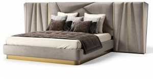 Valderamobili Кровать King size с высоким изголовьем Mascari Msn009