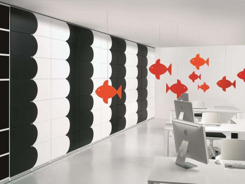 Ultom Самонесущий лакированный книжный шкаф 6xme elastoboxes sun-id-1441473 - Вид №8