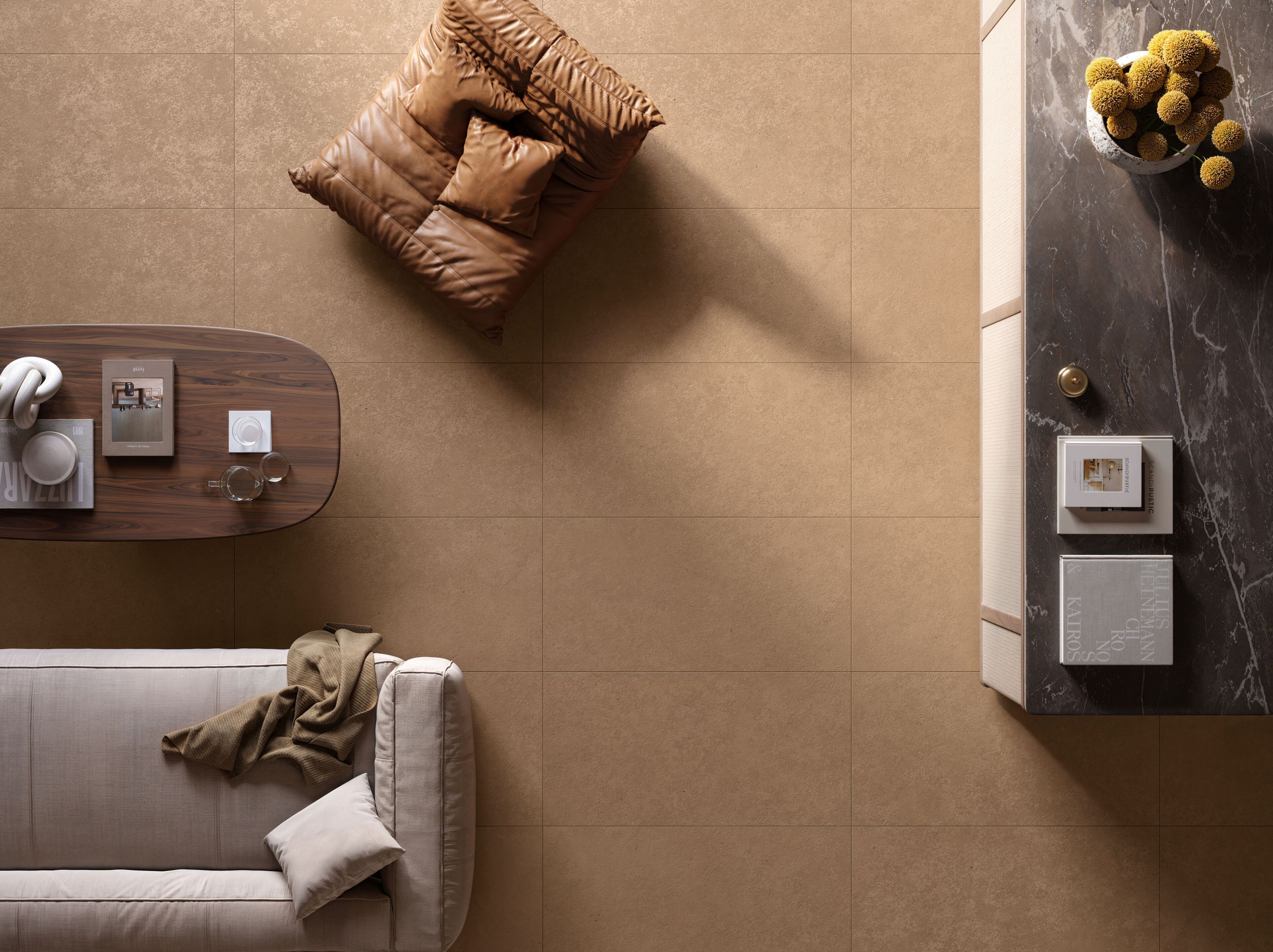 Пол / облицовка керамогранита с эффектом камня VitrA Bathrooms NOVATONE ARCH-00056424 - Вид №3