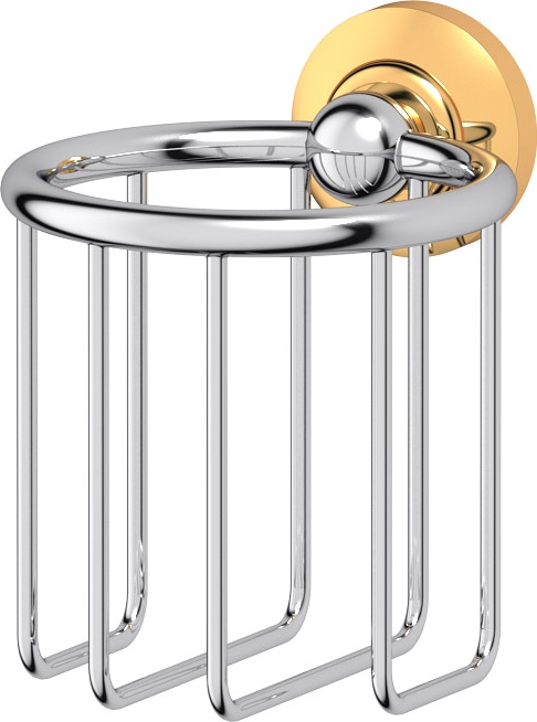 STI 123 Держатель для освежителя Treesseci 3SC Италия STILMAR CHROME/GOLD