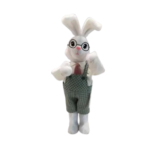 Декоративная кукла Relance "Зайка мальчик" h65 см пластик