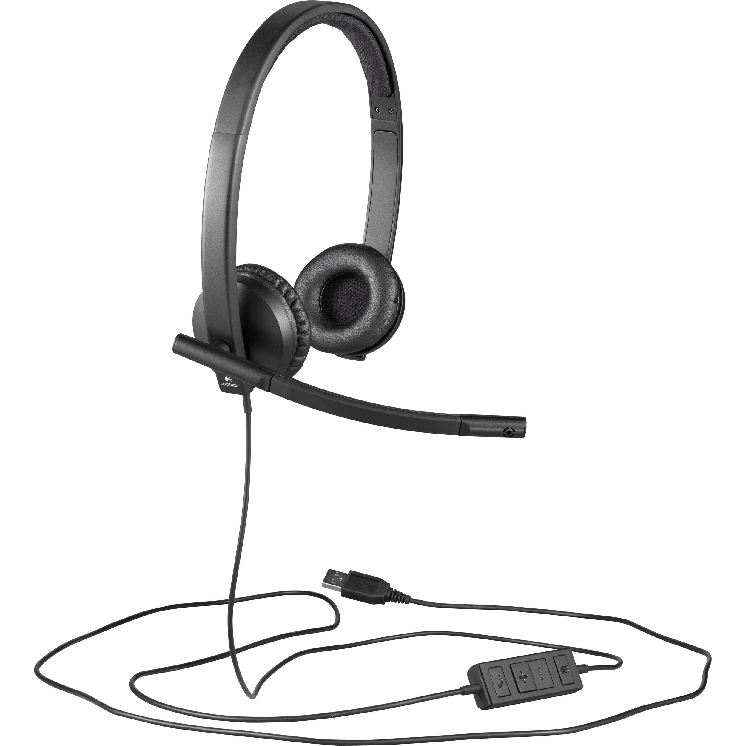 981-000575 headset h570e usb stereo oem Logitech Santreyd  - Вид №6