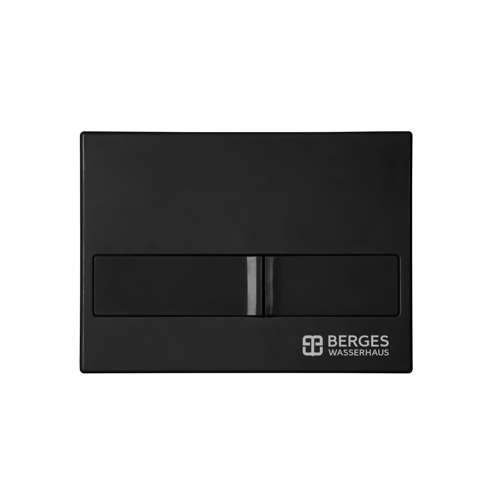 040215 Инсталляция BERGES для скрытого монтажа NOVUM L5 с кнопкой Черный Soft Touch  Berges NOVUM F2  - Вид №4