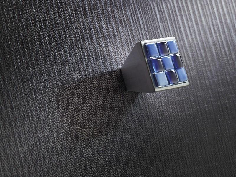 LINEA CALI' Ручка со стеклянной вставкой из замака Brera chess 207pb0024/30 - 30 - Вид №2