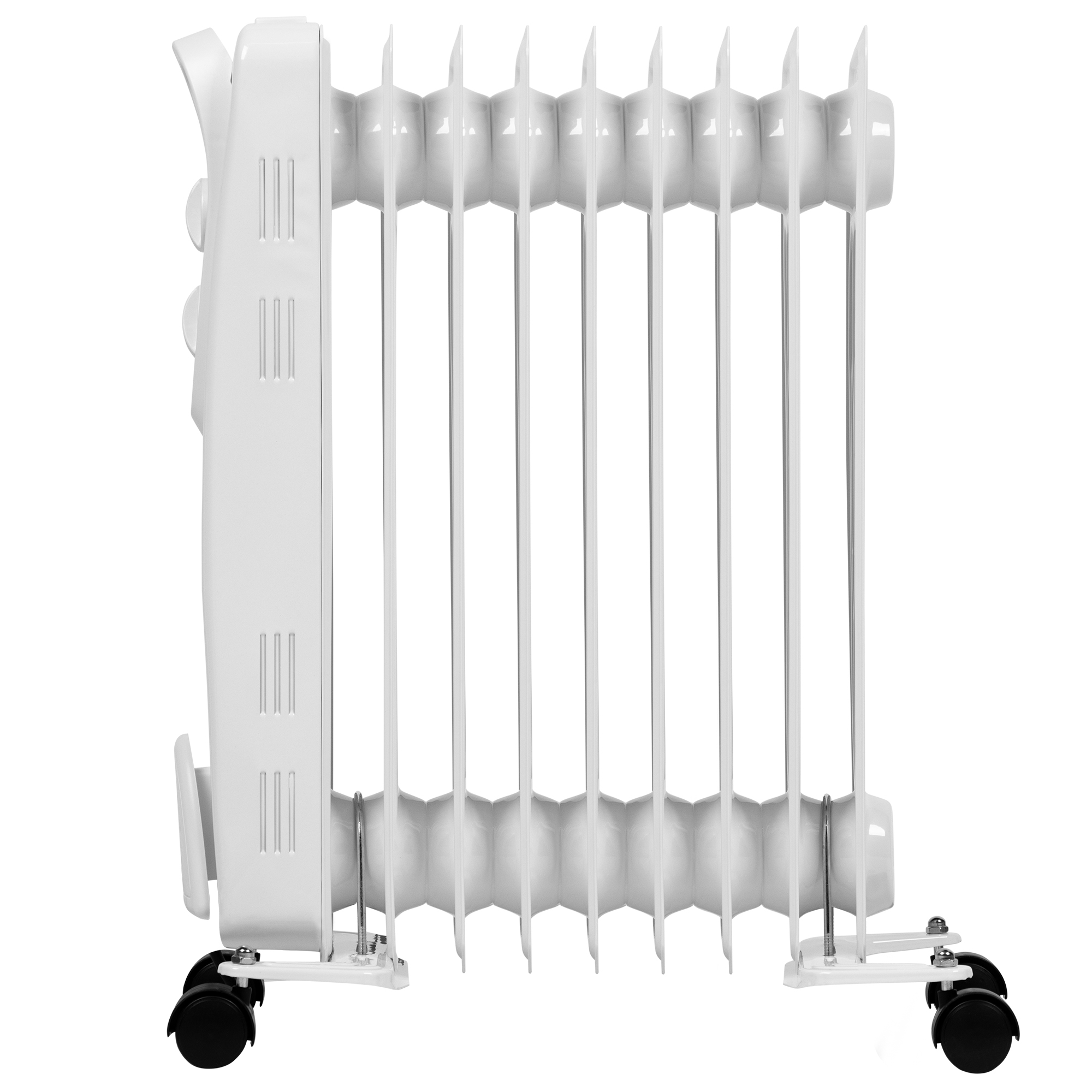 9199758 Масляный обогреватель AC ELECTRIC AOH/BM-09BW 2000 белый STDN-0131143 - Вид №2