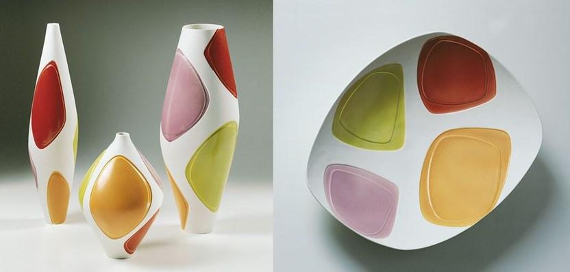 Fos Ceramiche Фарфоровая ваза Naum B-2003 - Вид №3