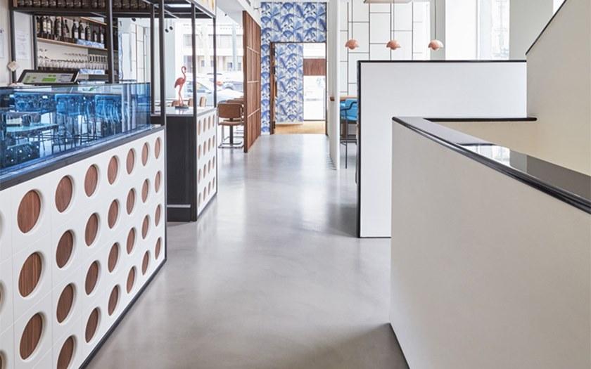 Rezina Настенная / напольная плитка с интенсивным эффектом смолы меланж sun-id-1453317 - Вид №6