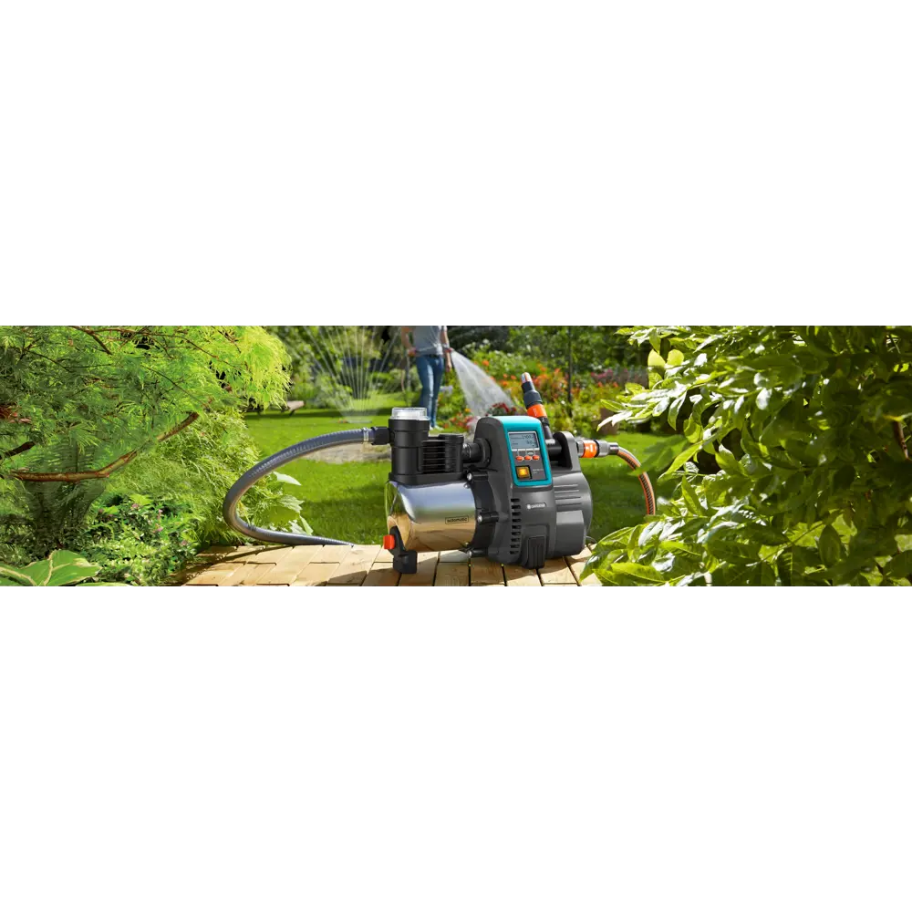 Насос садовый поверхностный Gardena 6000/6 LCD inox STLM-2137871 - Вид №9