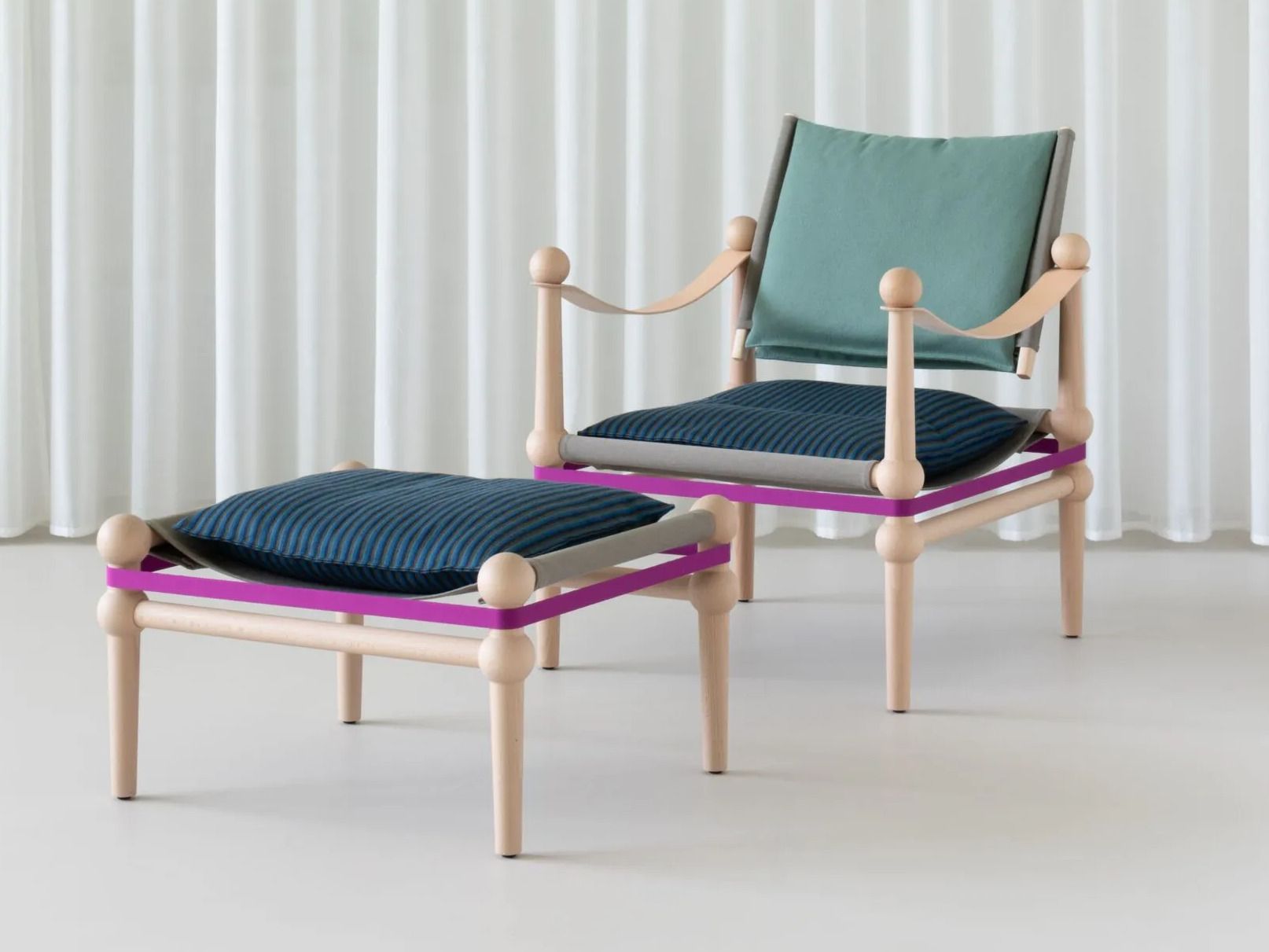 Деревянная мягкая подставка для ног Magis Twain ARCH-00082450